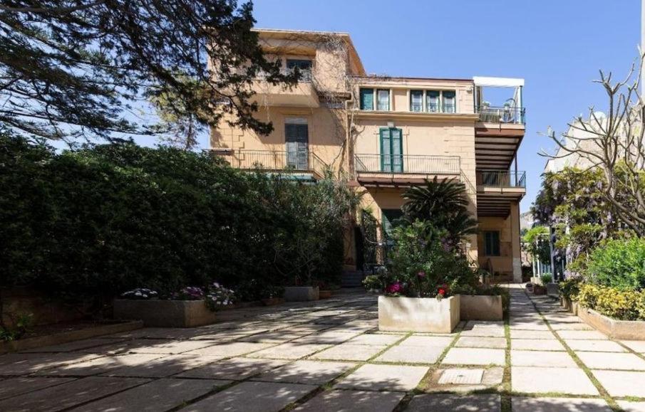 The White Sail - Mondello Apartment With Terrace - Casa Di Vincenzo E Andrea Esterno foto